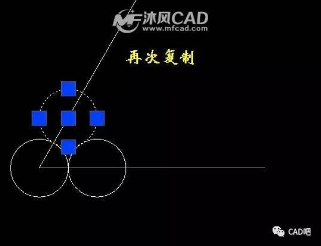 大圆内嵌13个彼此相切小圆的画法