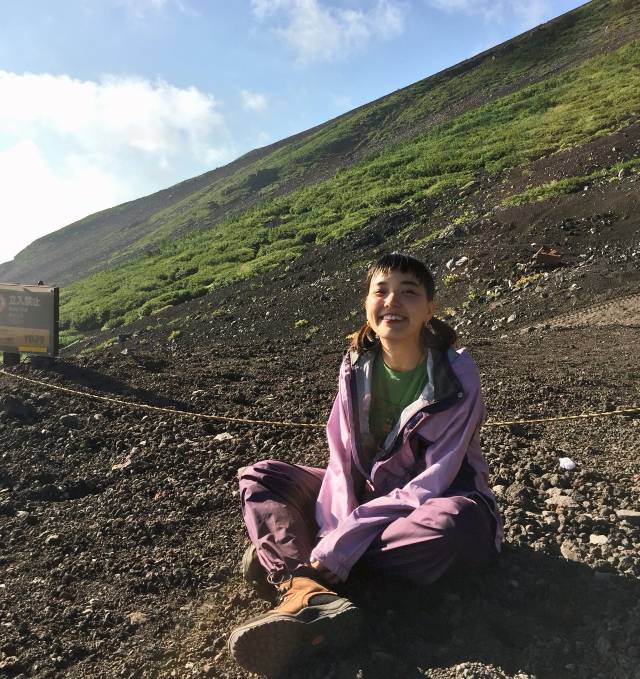 我妻三轮子,一个看了她的生活照你就可以高兴