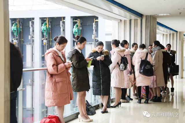 祥鹏航空启动2018年乘务员招聘·昆明站首日吸引500余人应聘