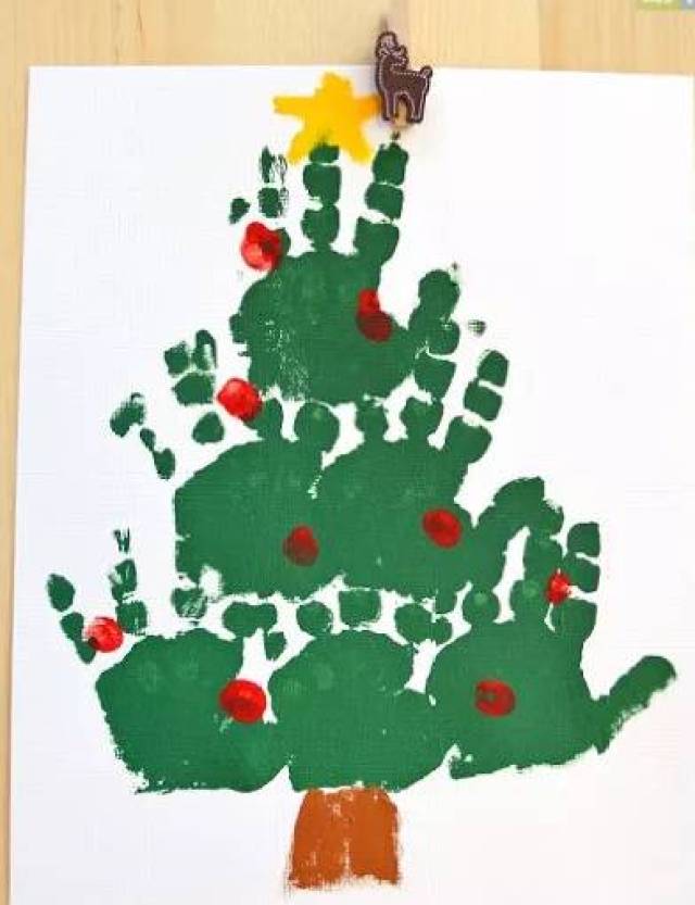 幼儿园好玩的手印画和脚印画,用手脚给你画出新感受!