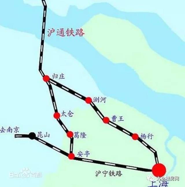 沪通铁路(含太仓)一期嘉定境内预计2018年底前通车!