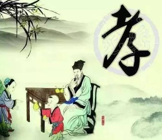 老师教导孩子要孝敬父母