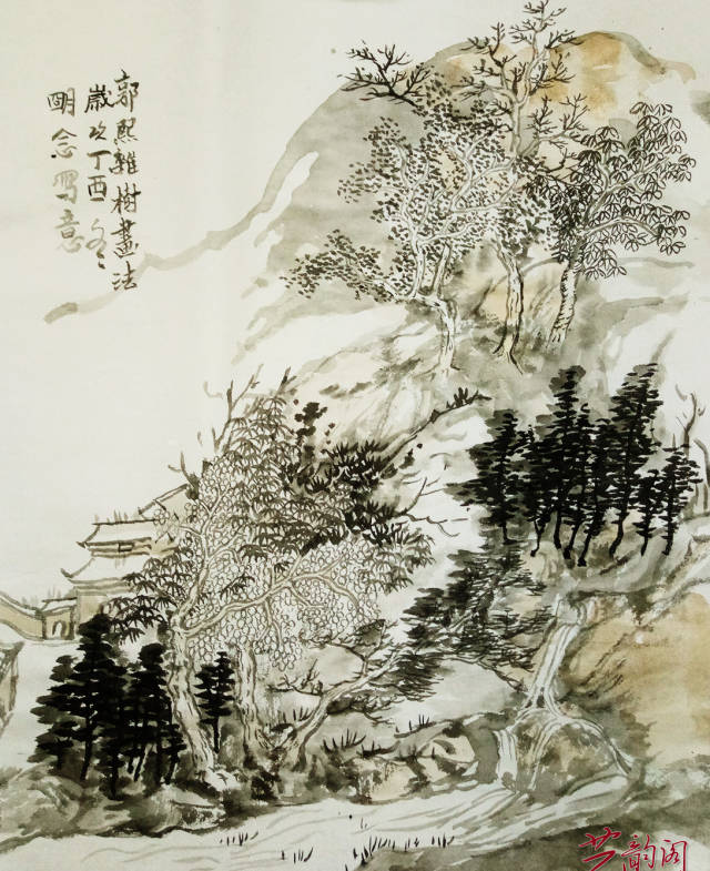 中国首届当代画僧国画高研班教学汇报展