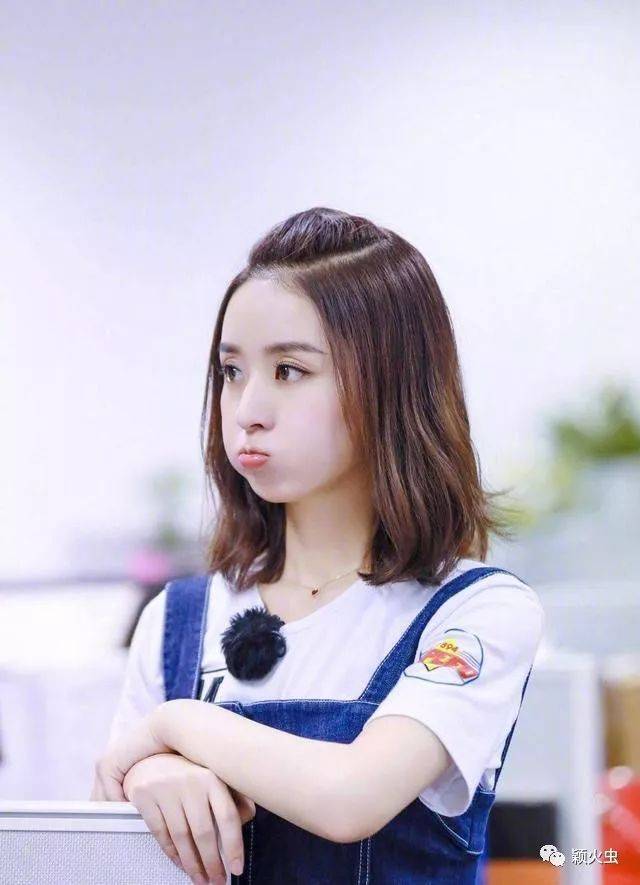 圆圆哒,萌萌哒!赵丽颖嘟嘴照片超可爱,萌化了