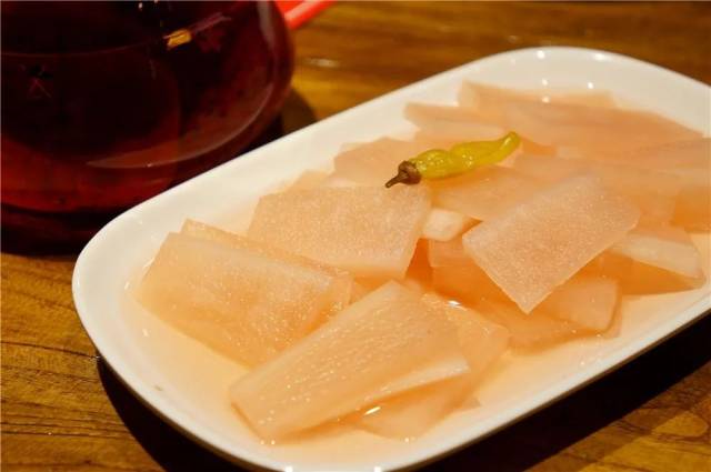 冰糖泡椒萝卜,12元