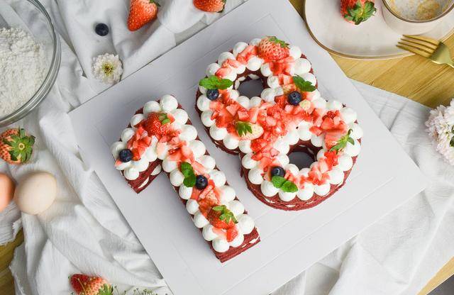 你听说过数字蛋糕吗?最近超火爆