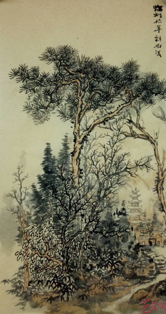 中国首届当代画僧国画高研班教学汇报展