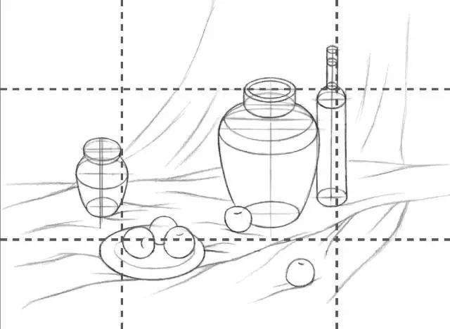 提高素描表现力,高分从构图开始