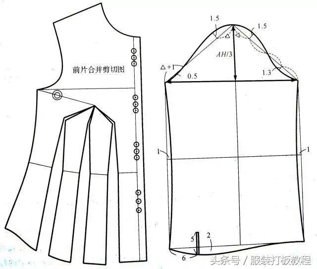 服装打版爱好者必看7款女装衬衫打版纸样详细截图