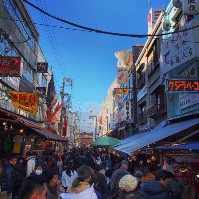 日本最大的鱼市场"筑地市场",想吃最新鲜的寿司一定要