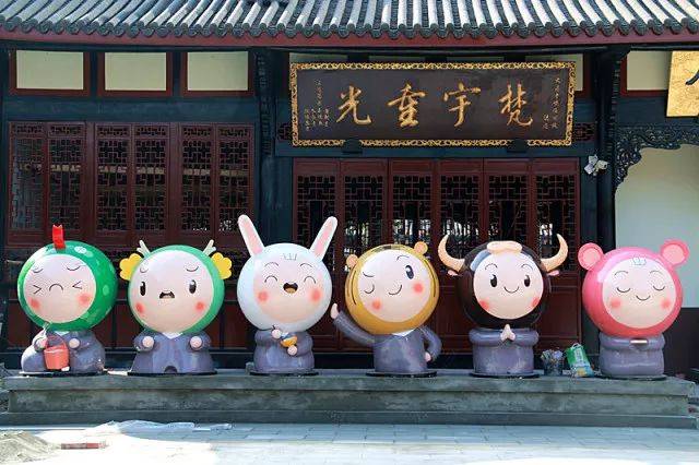 超萌！12生肖萌宝亮相大慈寺，快来寻找你的小代表！