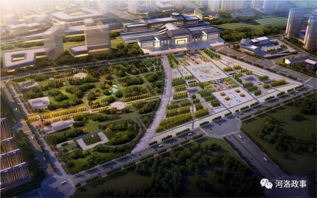 洛阳火车站南广场进出车流要通过王城大道快速路,纱厂北路,玄武门