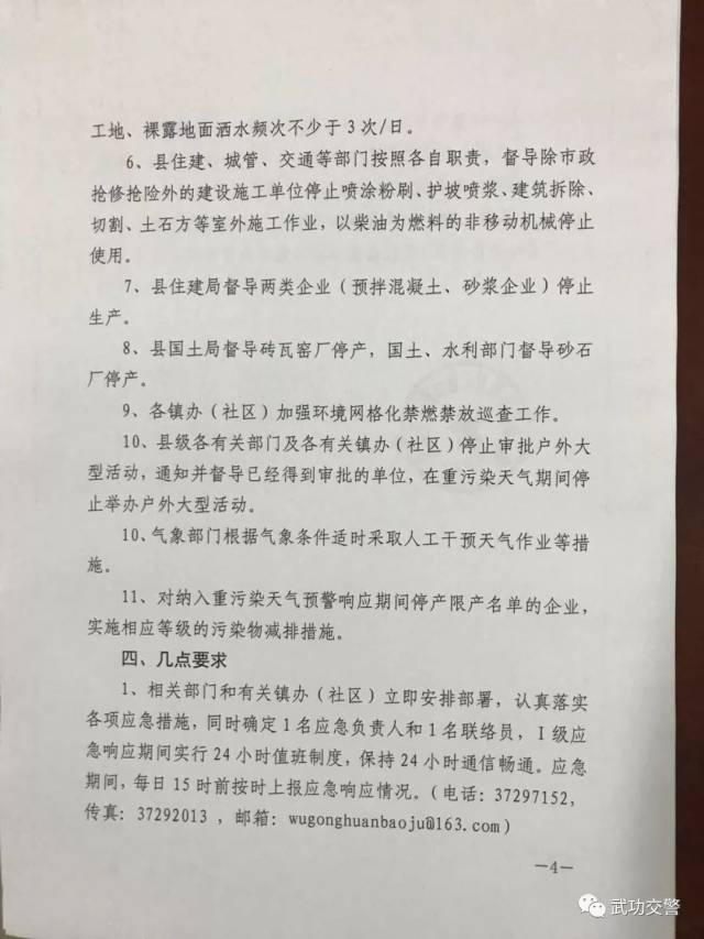 【紧急通知】武功县城区今天(17日)单号限行,明天(18日)双号限行