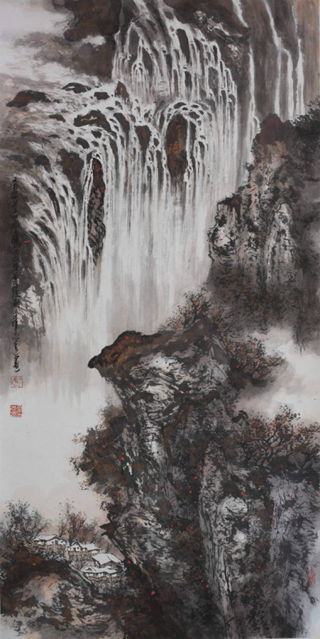 庐山石门涧·观著名画家章志远个人美术馆