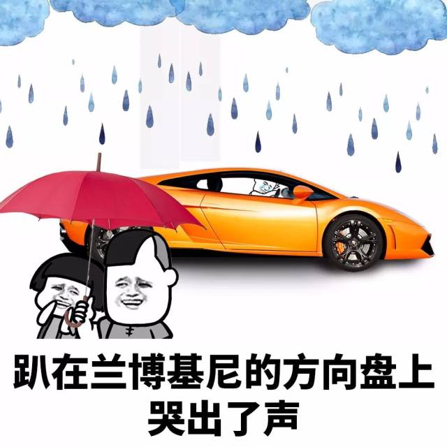 表情丨最讨厌下雨天了!