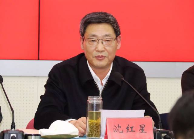 沈红星就贯彻中央和省市委要求,抓好下一阶段基层党建,落实党风廉政