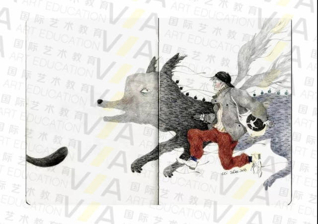 va作品集培训|咪蒙100万 的文章,用她的插画做高颜值banner.