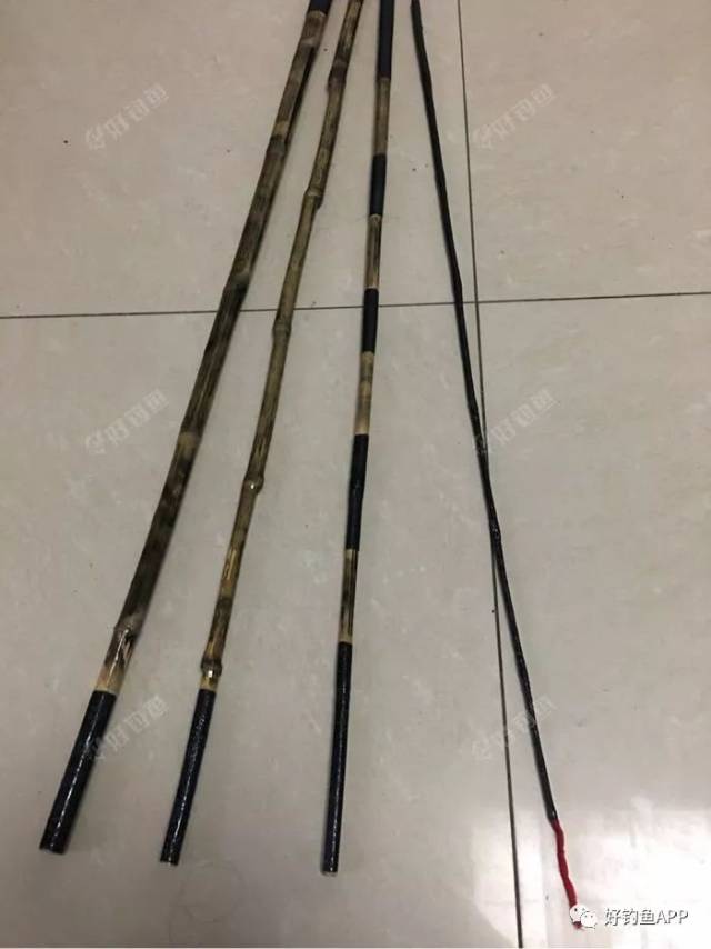 用竹竿diy鱼竿,耗时将近两个月终成大作