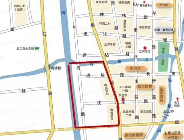 主要用于安置房及配套设施建设,需征收澄江街道锡澄运河东,新河南