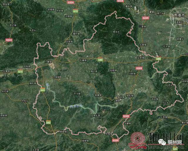 广西横县卫星地图图片_纵览新闻