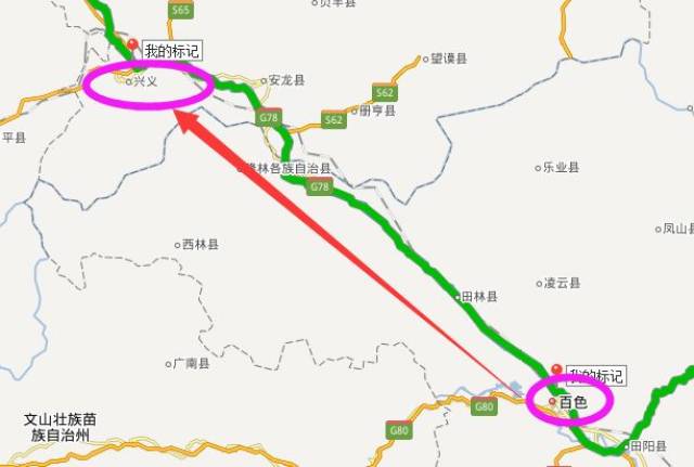 百色要建一条通往贵州的高铁,时速250km!