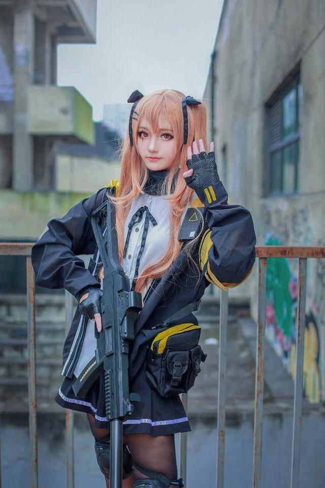 这个小9有点酷!《少女前线》ump9的cosplay欣赏