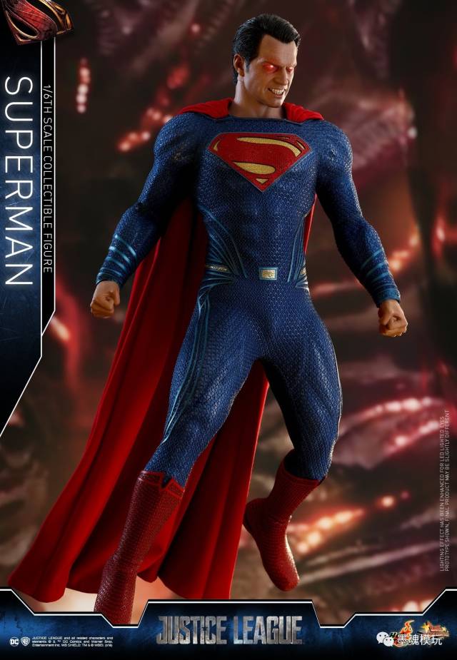 hottoys新品16mms465正义联盟超人superman可动人偶