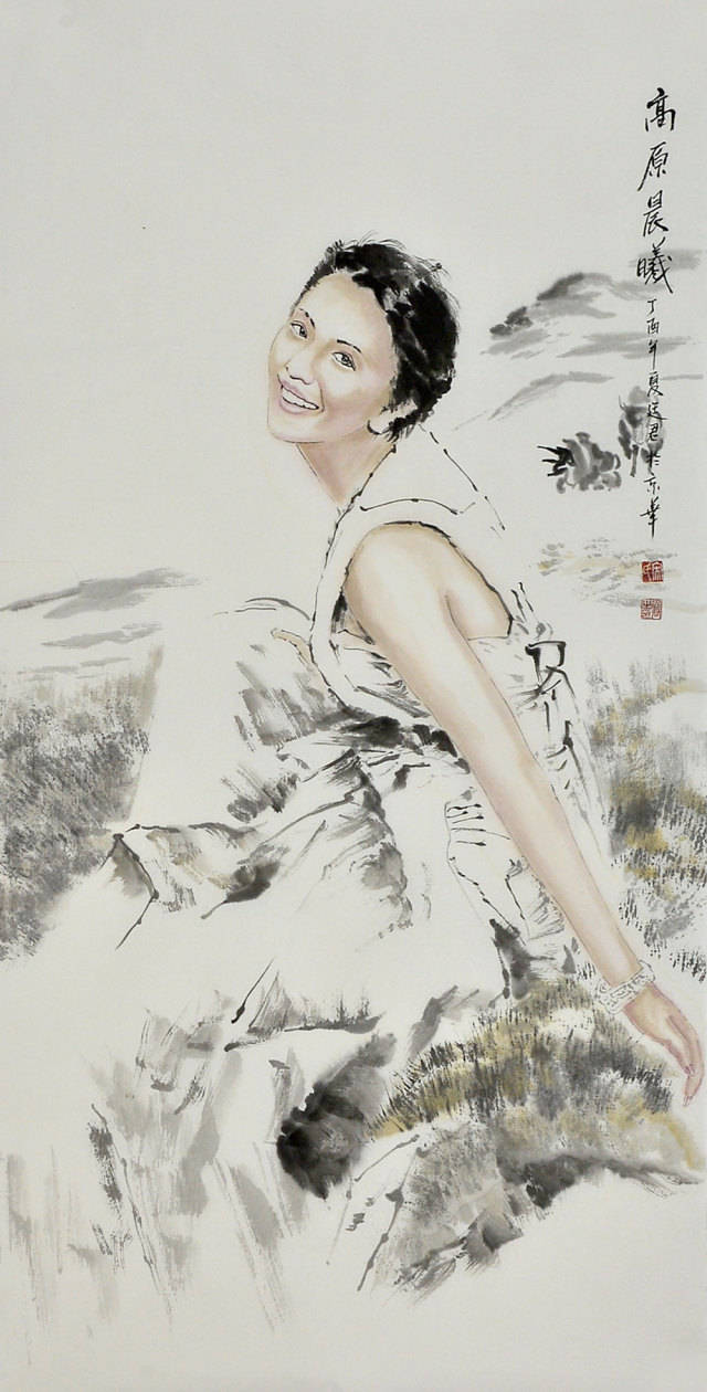 博宝·典藏 | 人物画家宋廷军作品 / 清丽温婉,细腻挺秀