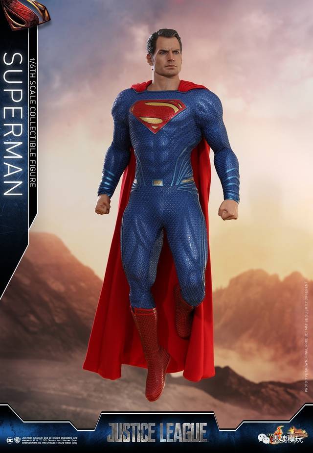 hottoys新品16mms465正义联盟超人superman可动人偶