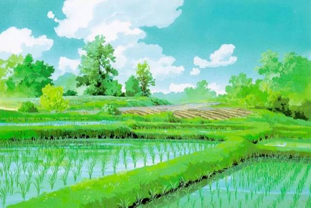 ▼ ▼ 宫崎骏动画里不仅仅有美食更有手绘美景 宫崎骏动画中这些唯美