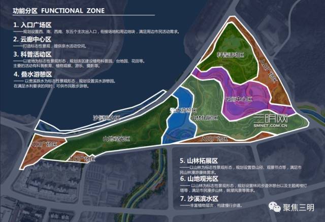 规划中的贵溪洋城市生态公园位于三明市梅列区,紧邻沙溪河与205国道