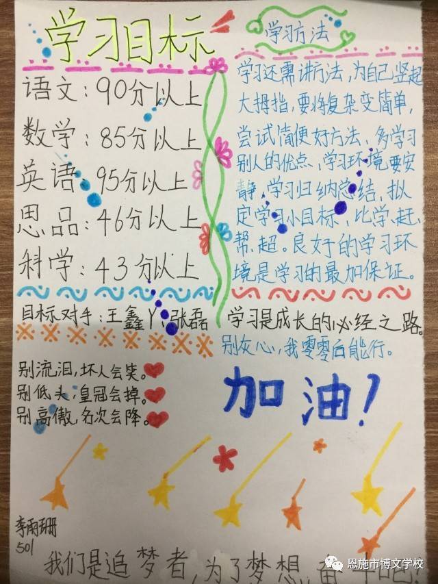 凶猛学习,嚣张奋斗——我们的期末考试目标