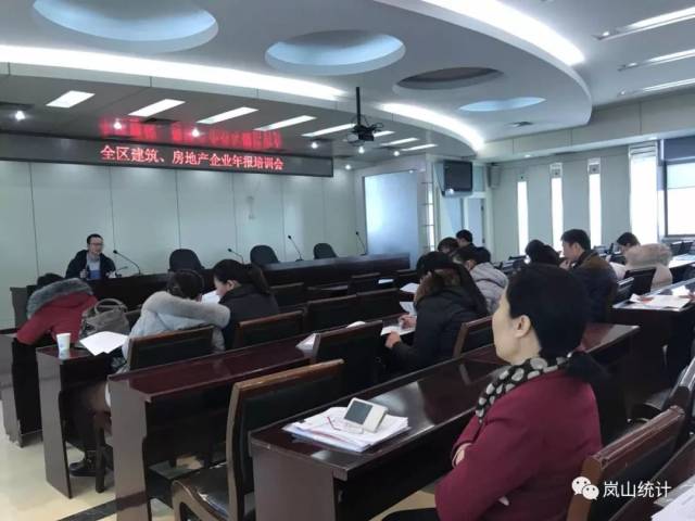 工作|岚山区统计局召开统计年报培训会议