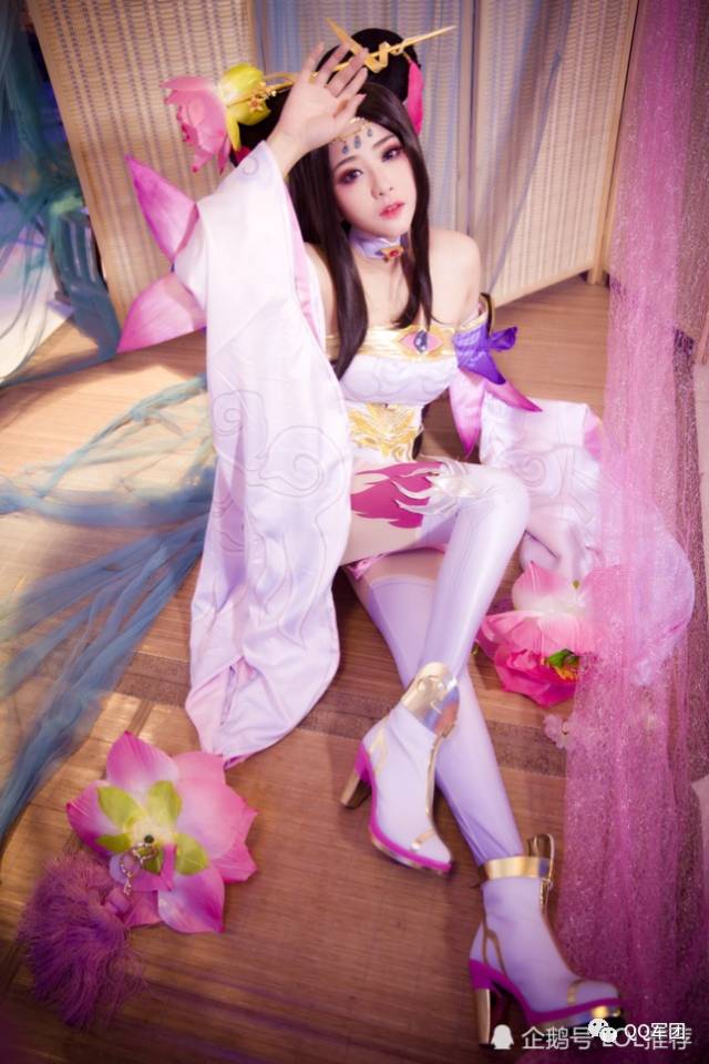 最美王者荣耀貂蝉cosplay 女人如花花似梦