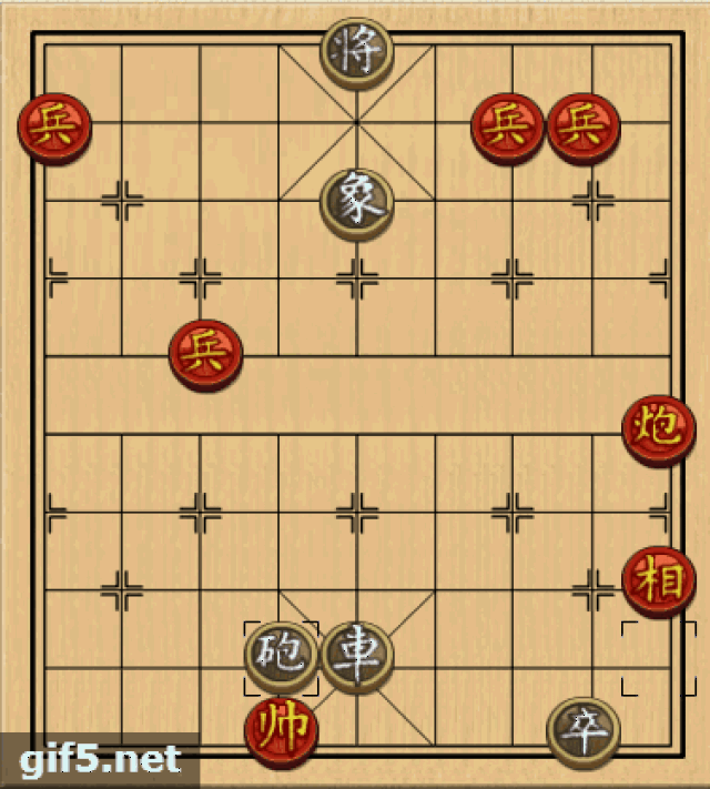 经典残局 天下第一棋谱《渊深海阔》第368局《减灶赚庞》 典故来自