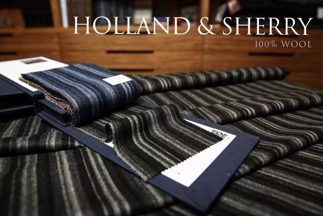 holland & sherry 100% wool