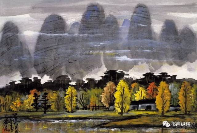 林风眠绘画艺术之风景