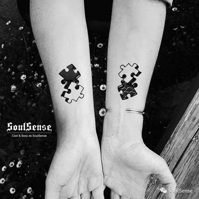 soulsense 纹身 | 拼图纹身,拼出散落的记忆