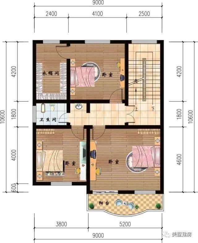 自建房三层半纸展示_自建房6米12米_好