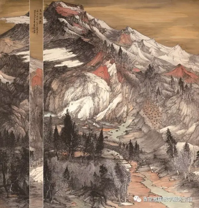 《青山有约》入选2010年第二届全国山水画双年展(国家画院主办.