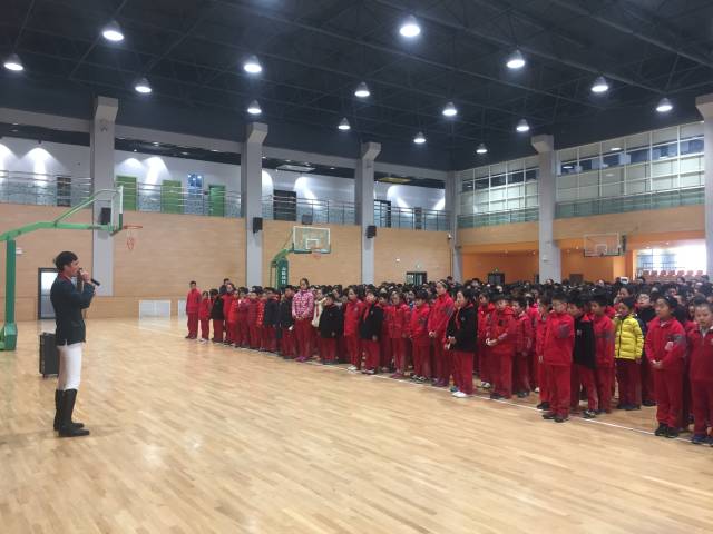 马术进校园:英式马术运动,首度亮相陕西小学校
