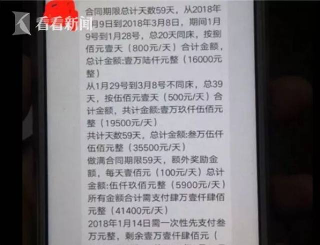 床.800元? 男子租女友回家过年, 20岁女大学生应征险遭性侵!