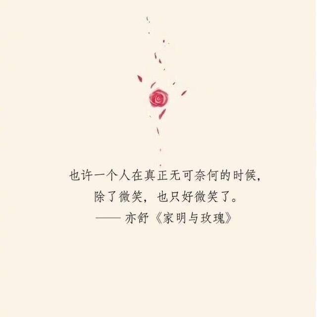 从亦舒的文字中看独立女性对爱情的态度,通透而理性,利落且洒脱