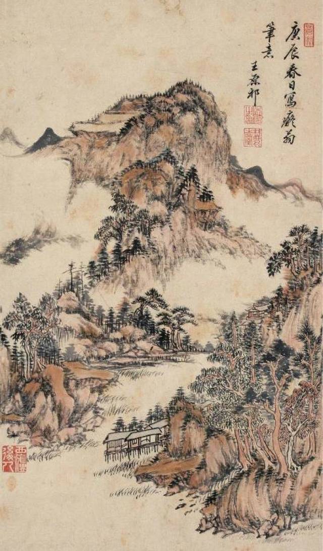 四王画派山水画作精品中的精品,快来欣赏吧