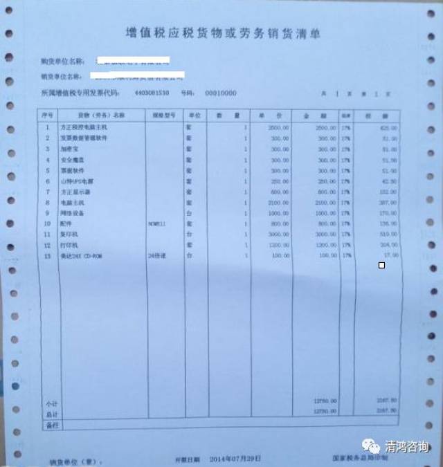1,收到一张增值税普通发票,只有购买方单位名称,没有纳税人识别号.