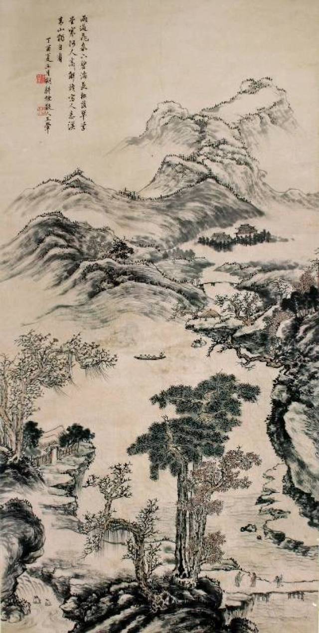 四王画派山水画作精品中的精品,快来欣赏吧