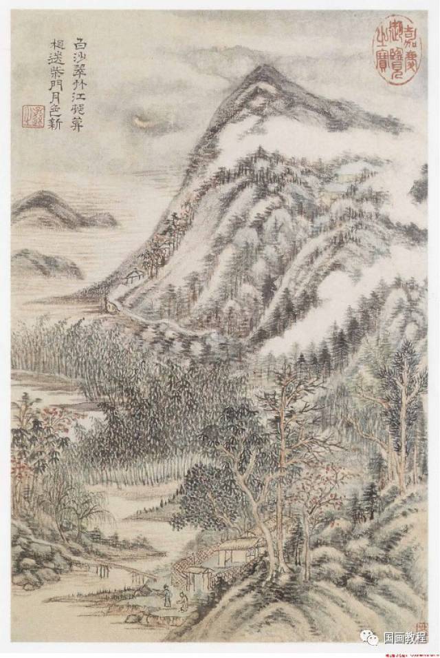 四王画派山水画作精品中的精品,快来欣赏吧