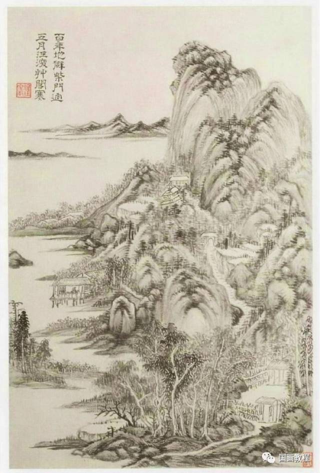 四王画派山水画作精品中的精品,快来欣赏吧