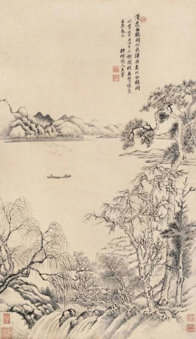 四王画派山水画作精品中的精品,快来欣赏吧