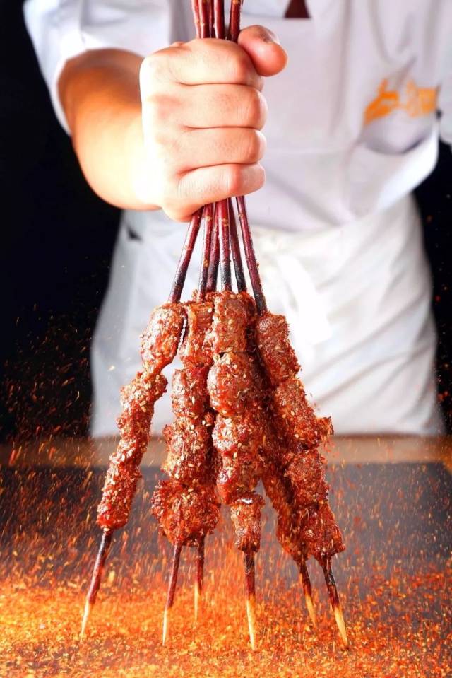 红柳枝羊肉大串